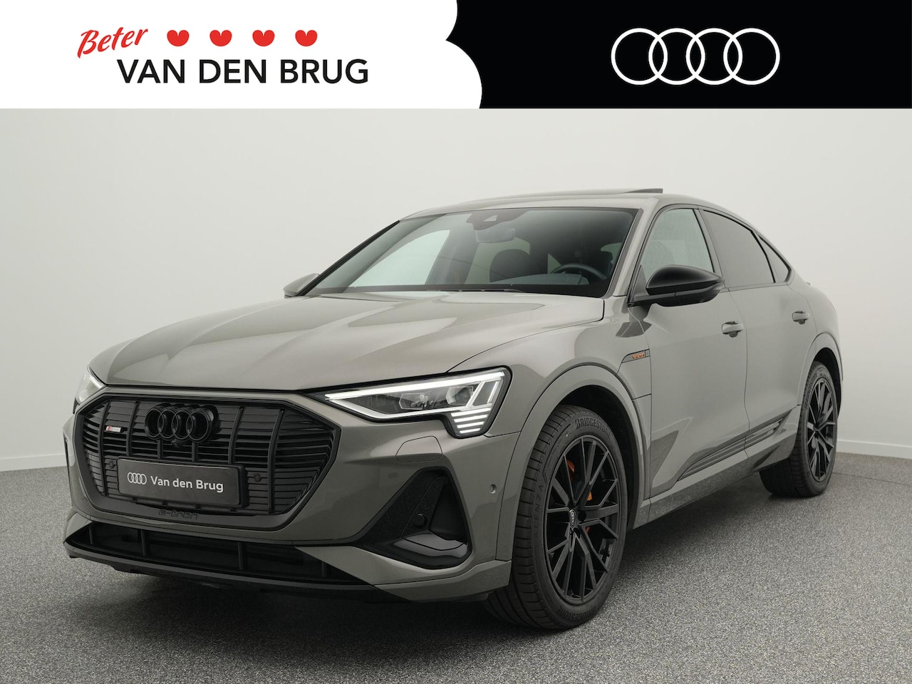 Audi e-tron Sportback - 55 Quattro S edition 95 kWh 408 PK | Matrix LED | Panoramadak | Black Optiek | Trekhaak | - AutoWereld.nl