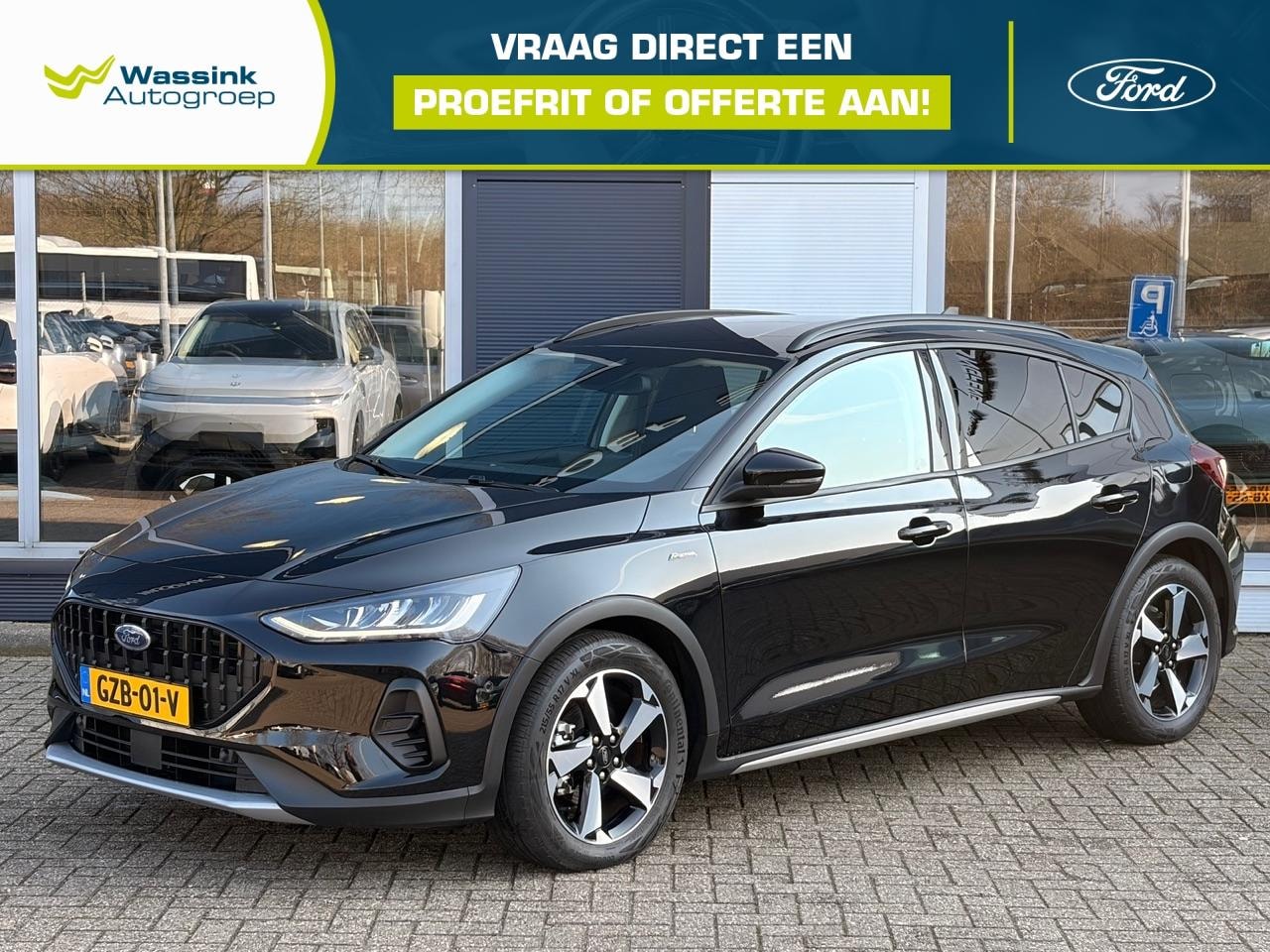 Ford Focus - 1.0 EcoBoost Hybrid 155pk Automaat Active X | Adaptieve Cruise control | Camera | Navigati - AutoWereld.nl