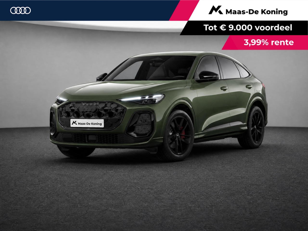 Audi Q5 Sportback - 2.0 TFSI e-hybrid quattro S edition Competition 367 PK · Glazen panoramadak · Head-up disp - AutoWereld.nl