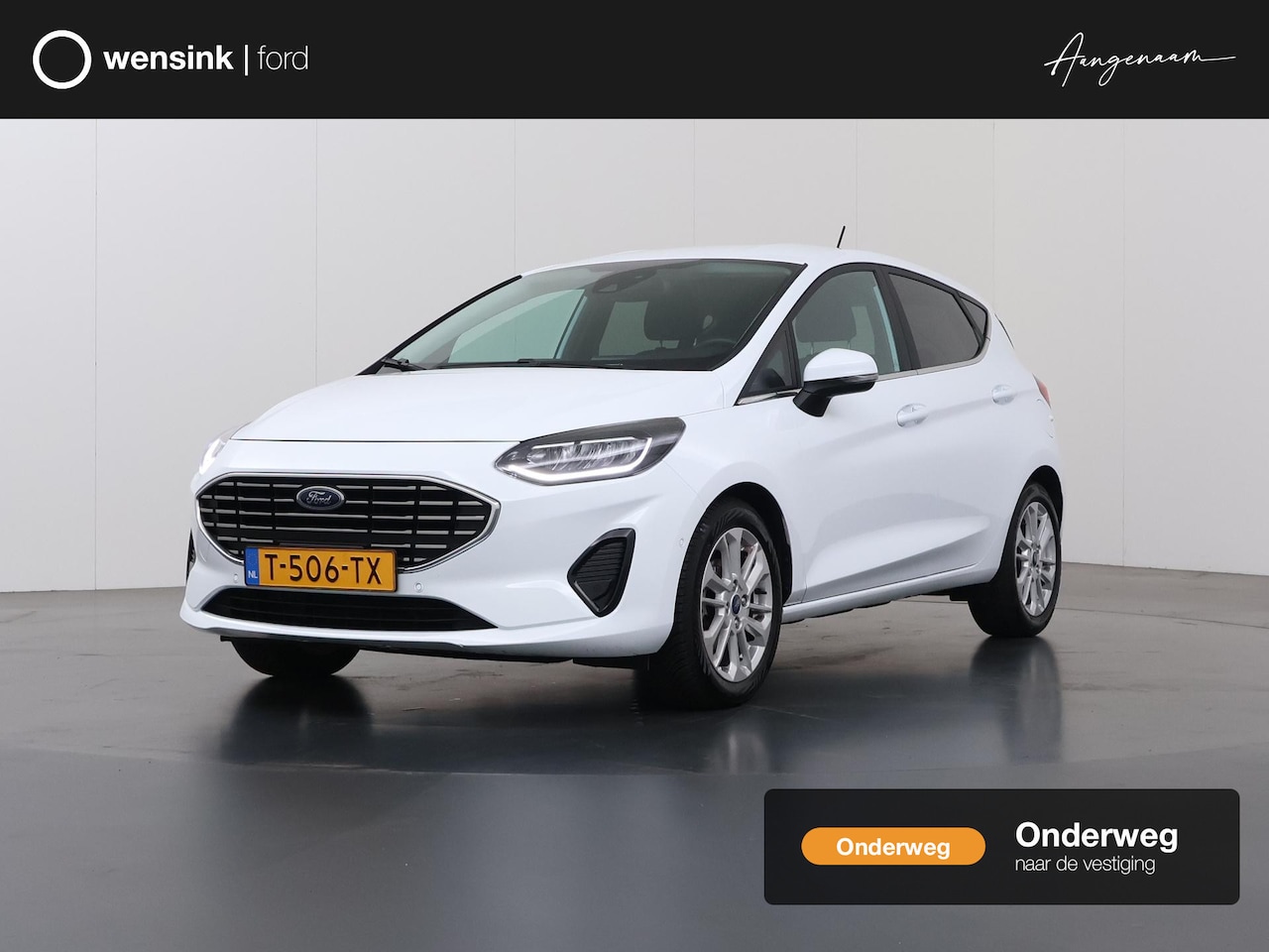 Ford Fiesta - 1.0 EcoBoost Hybrid Titanium X | Winterpakket | Parkeercamera | B&O | Navigatie | Cruise c - AutoWereld.nl