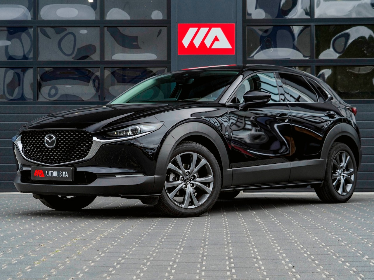 Mazda CX-30 - 2.0 e-SkyActiv-X M Hybrid Luxury 186 PK | Trekhaak | Ned. auto | dealer onderho - AutoWereld.nl