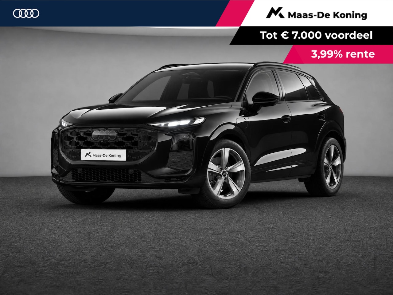 Audi Q3 - 1.5 200kW e-hybrid S edition 272 PK · Exterieurpakket zwart · Privacy glas - AutoWereld.nl