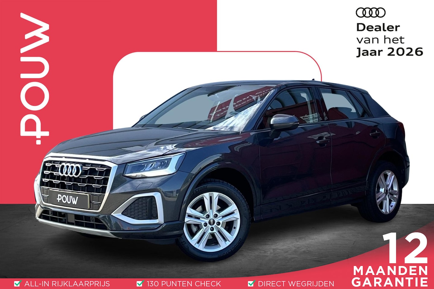Audi Q2 - 35 TFSI 150pk S-tronic Advanced edition | Camera | Navigatie | Smartphone Interface - AutoWereld.nl