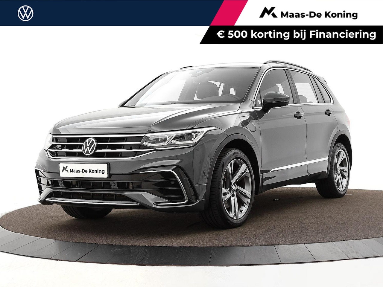 Volkswagen Tiguan - 1.4 TSI 245pk DSG eHybrid R-Line Business · Apple/Android Car Play · Wegklapbare Trekhaak - AutoWereld.nl