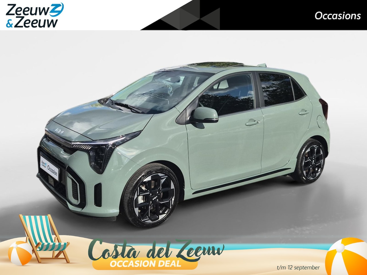 Kia Picanto - 1.0 DPI GT-Line | Cruise Control | Climate Control | Camera | Navigatie | Stoelverwarming - AutoWereld.nl