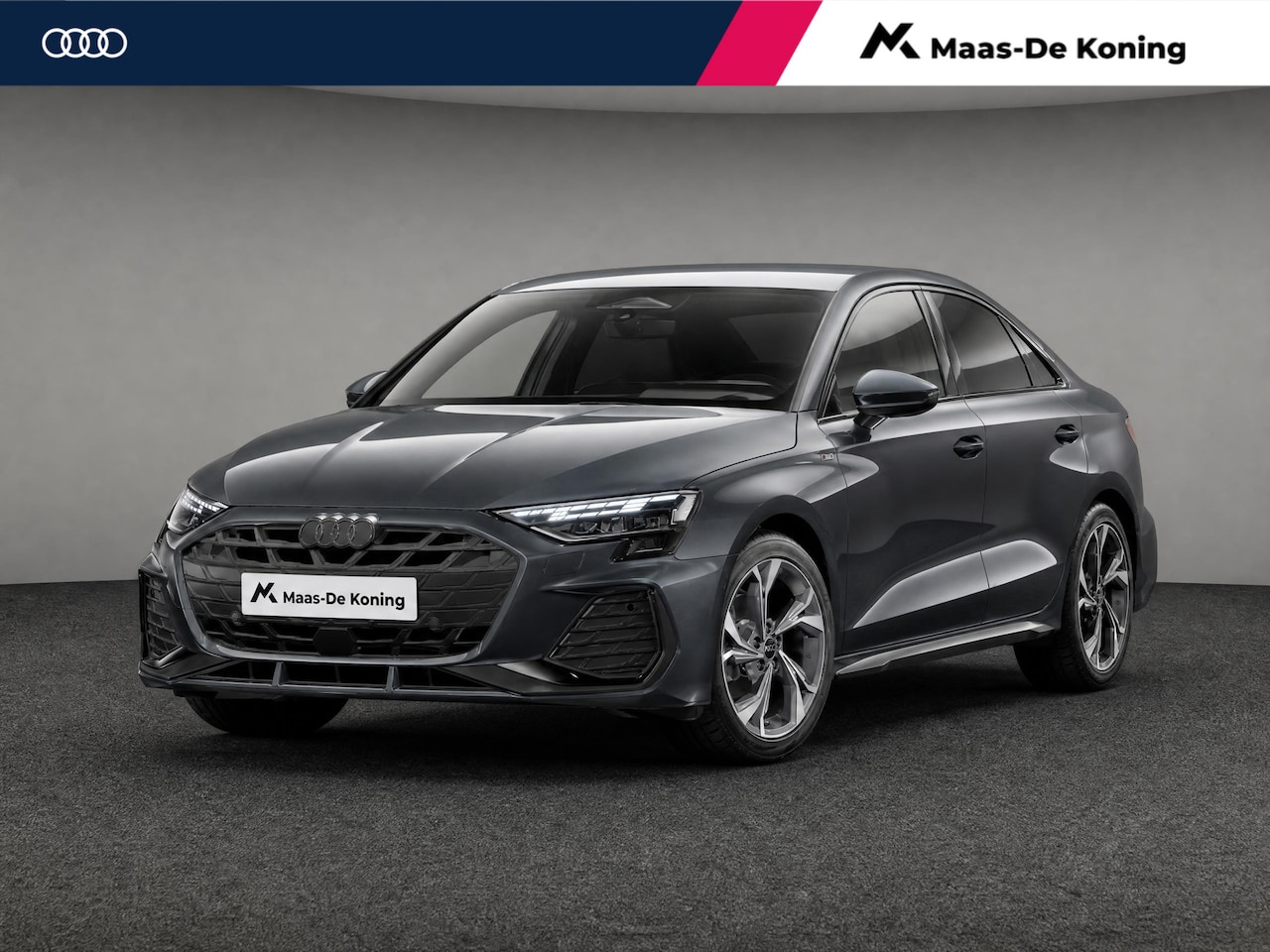 Audi A3 Limousine - 30 TFSI S edition 116 PK · Tech plus · SONOS premium 3D · Optiekpakket zwart plus - AutoWereld.nl