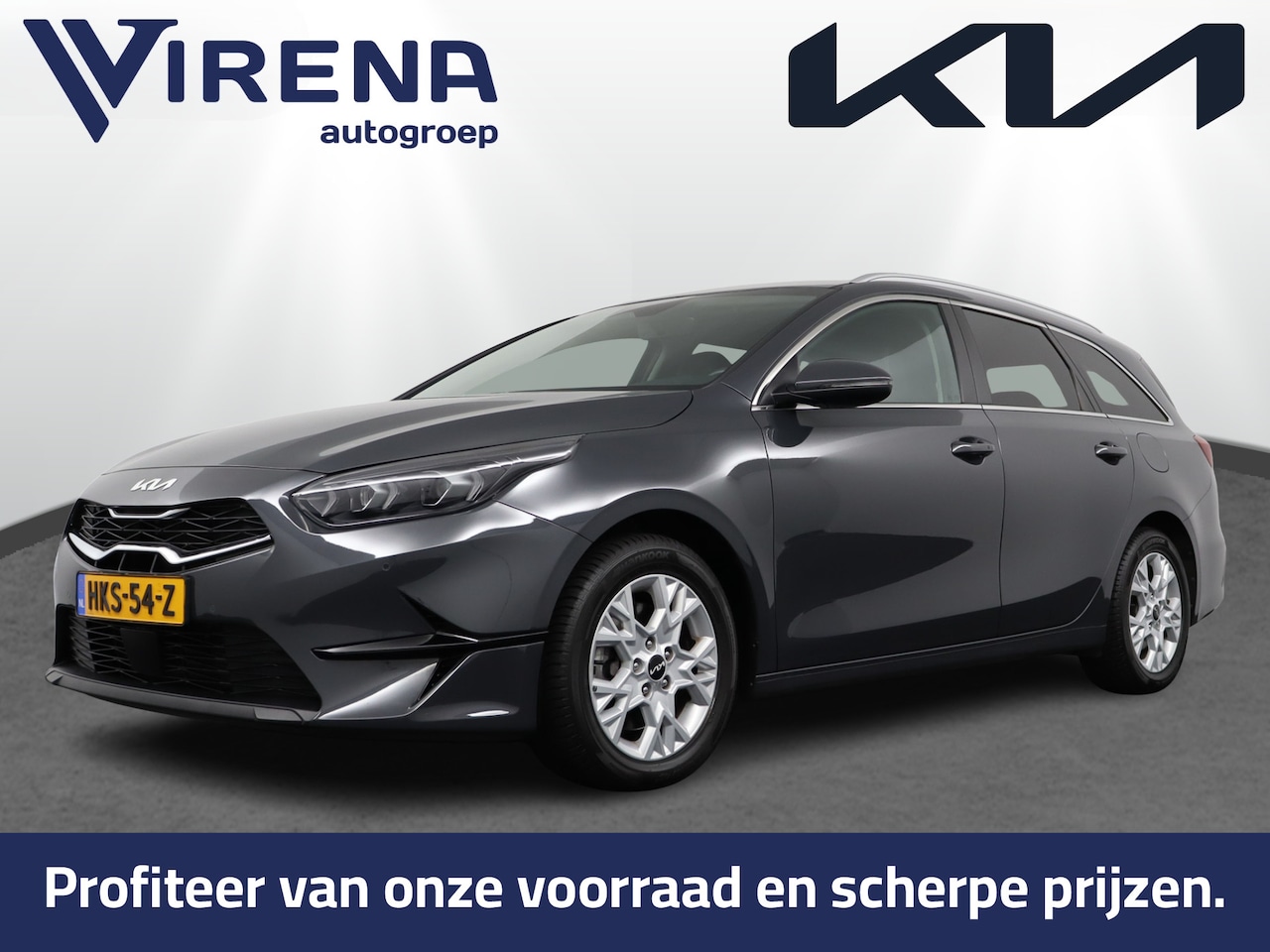 Kia Cee'd Sportswagon - Ceed 1.5 T-GDi DynamicPlusLine - Climate Control - Cruise Control - DAB- Apple Carplay/An - AutoWereld.nl