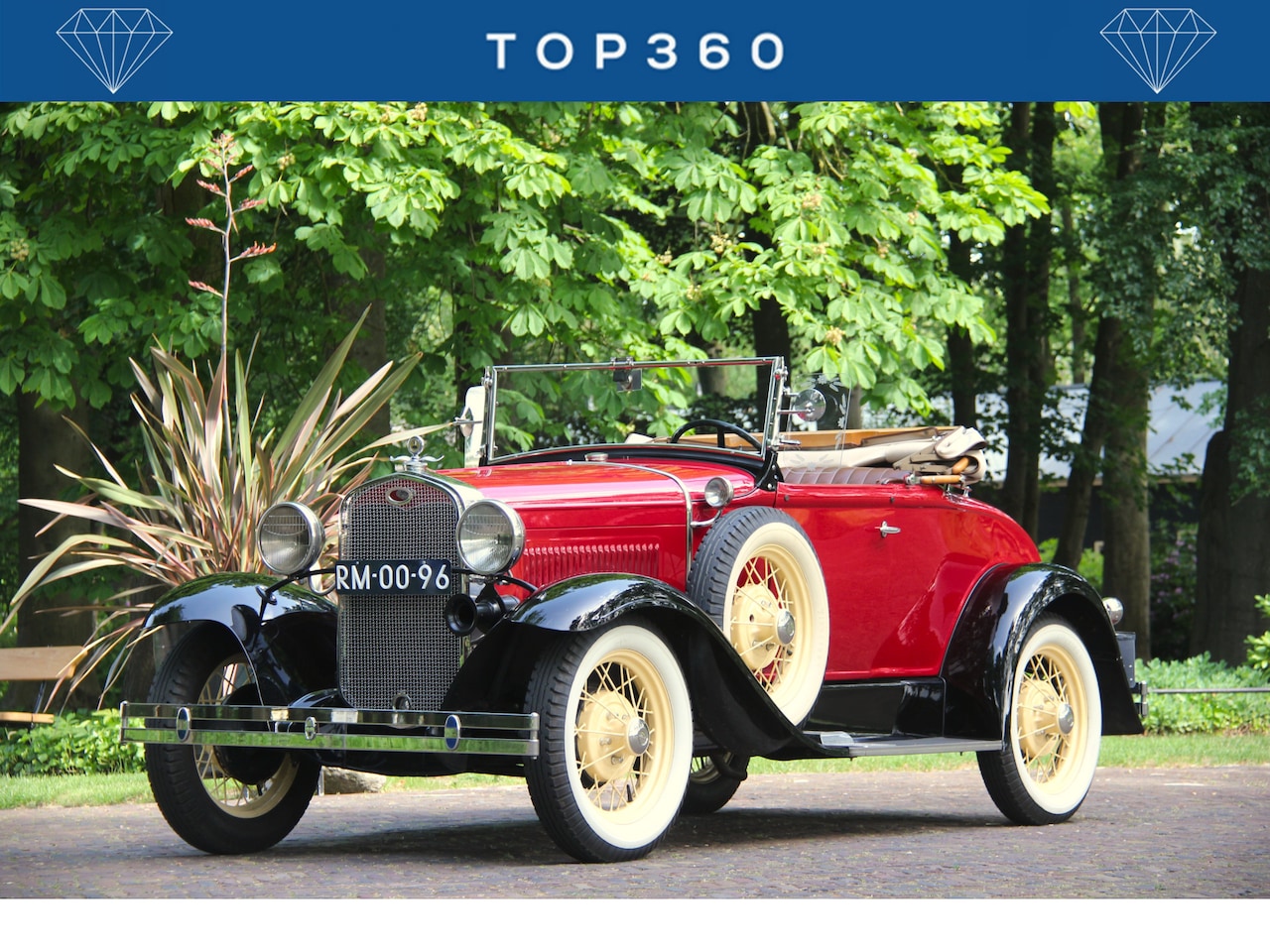 Ford Model A - Roadster Excellent Condition! Deluxe A-Ford 1931 Inruil mogelijk! - AutoWereld.nl