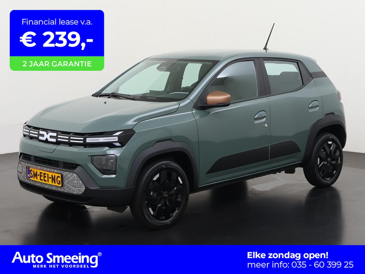 Dacia Spring - Extreme 65 26.8 kWh | DC-snelladen | Achteruitcamera | PDC | CarPlay | Android | Zondag Op - AutoWereld.nl