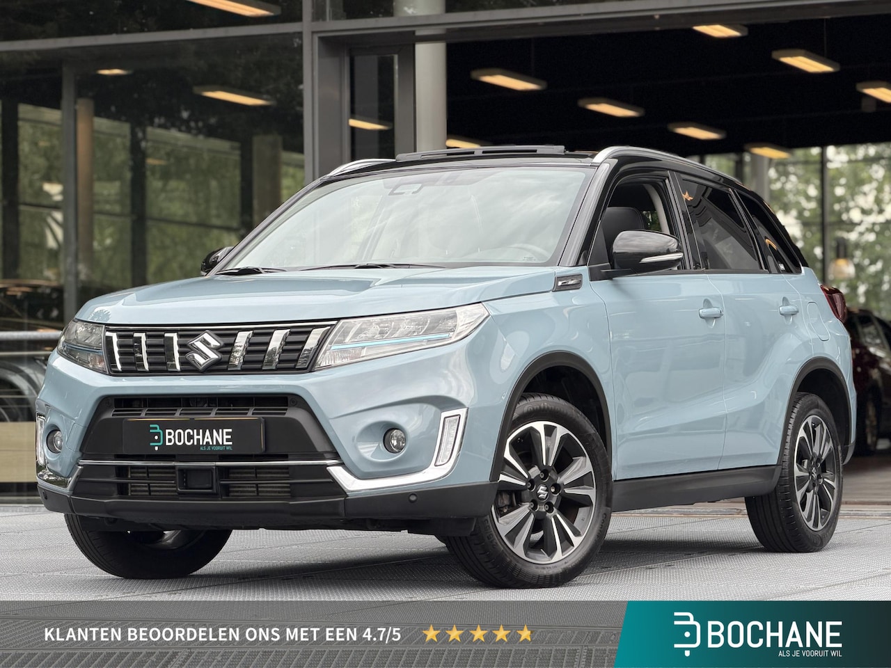 Suzuki Vitara - 1.4 Boosterjet Style Smart Hybrid 129PK | Schuifkanteldak | Navigatie | Dodehoekdetectie | - AutoWereld.nl
