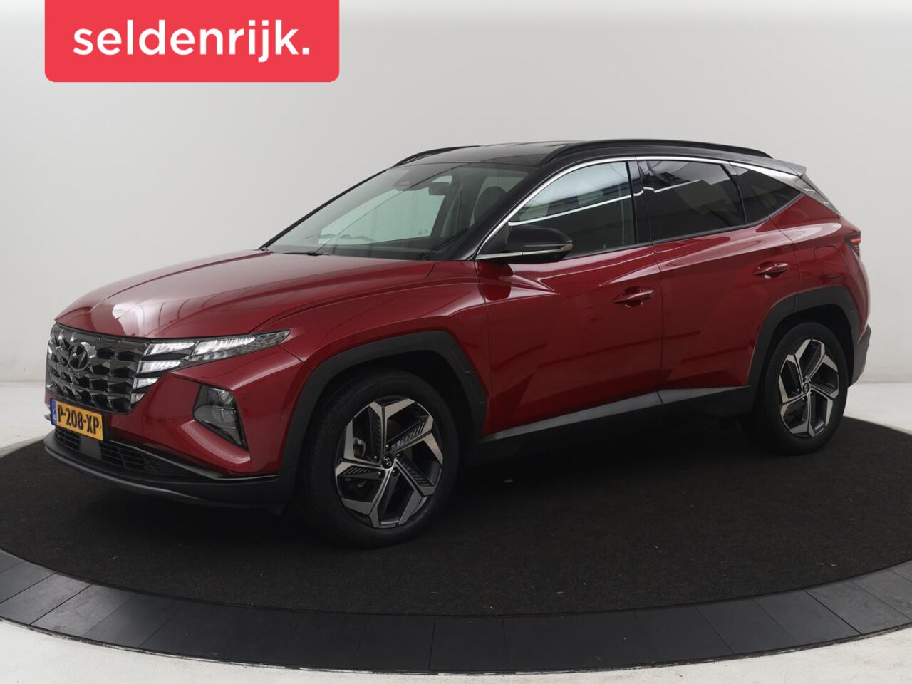 Hyundai Tucson - 1.6 T-GDI PHEV Premium 4WD | SOH 96,9% | Memory | Leder | Stuur/stoel verwarming | Stoel v - AutoWereld.nl