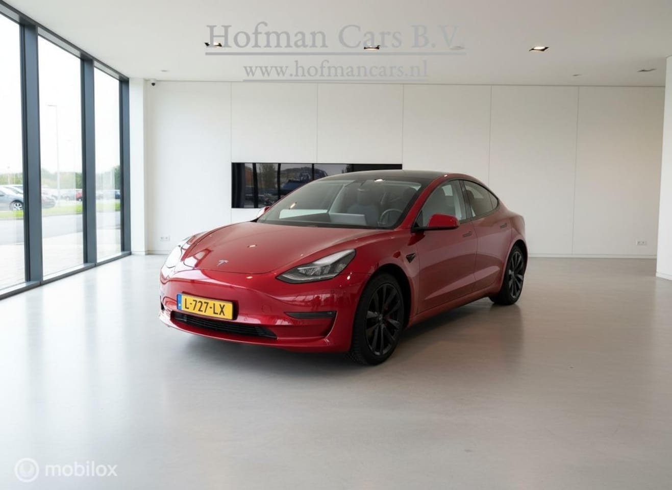 Tesla Model 3 - Standard RWD Plus 60kWh | Warmtepomp | MOBA | NAP | Mica Rood - AutoWereld.nl