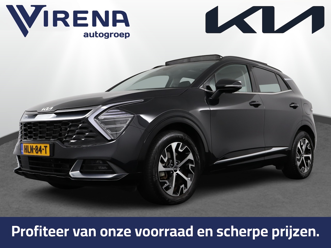 Kia Sportage - 1.6 T-GDi Hybrid DynamicPlusLine Adaptive Cruise - Stoel/Stuurverwarming - Schuif/Kantelda - AutoWereld.nl