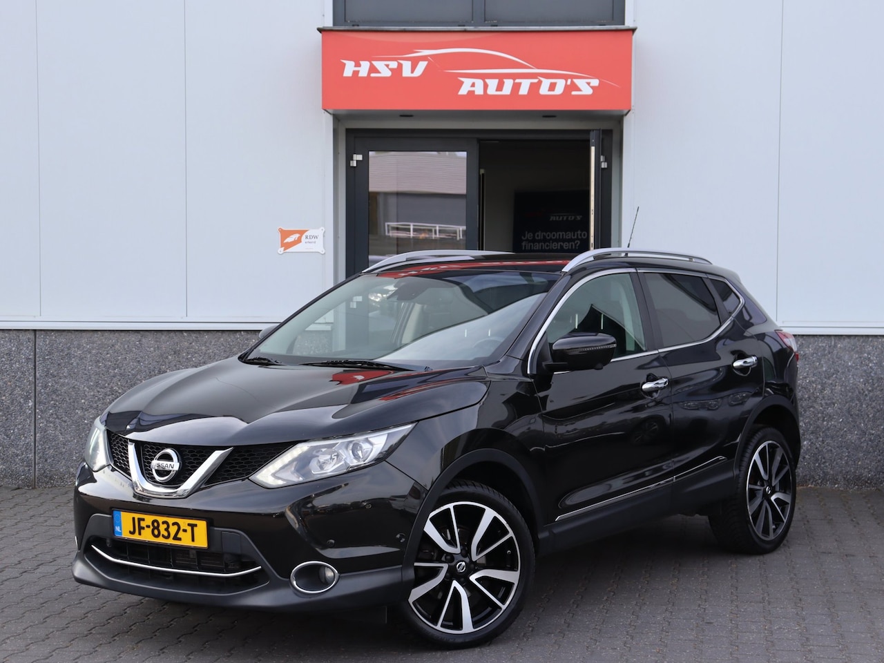 Nissan Qashqai - 1.2 Tekna Navigatie Leer Automaat org NL - AutoWereld.nl