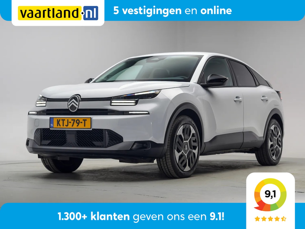 Citroën C4 - You 50kWh 3-fase [ LED Navi Apple / android Camera Climate ] - AutoWereld.nl