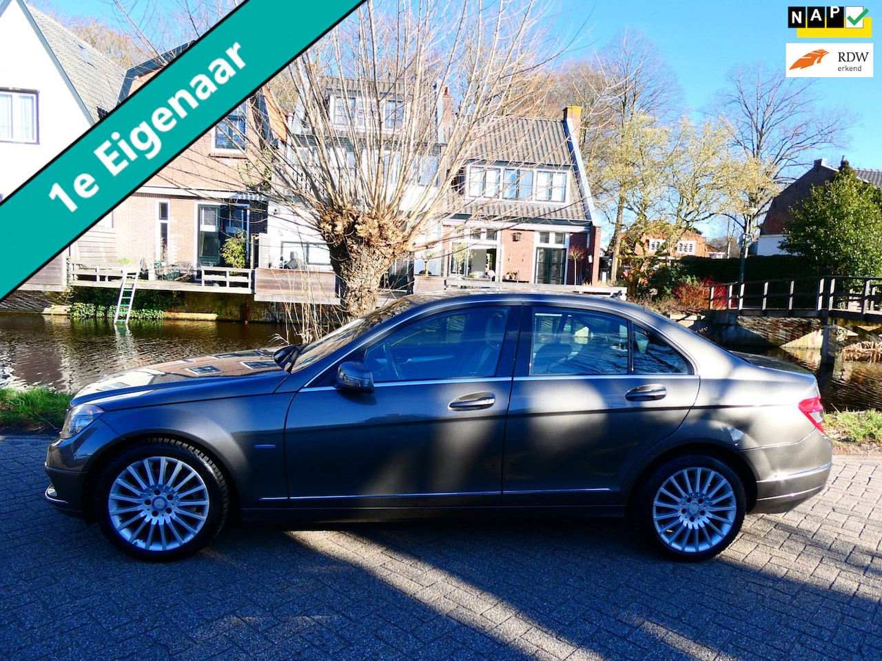 Mercedes-Benz C-klasse - 250 CGI 204pk 1e eig. Avantgarde Automaat Clima Navi - AutoWereld.nl