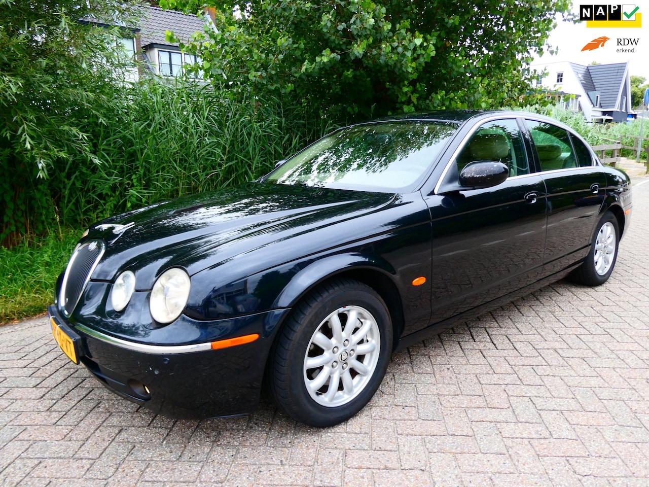 Jaguar S-type - 2.5 V6 Automaat 204pk Clima Leder Youngtimer - AutoWereld.nl