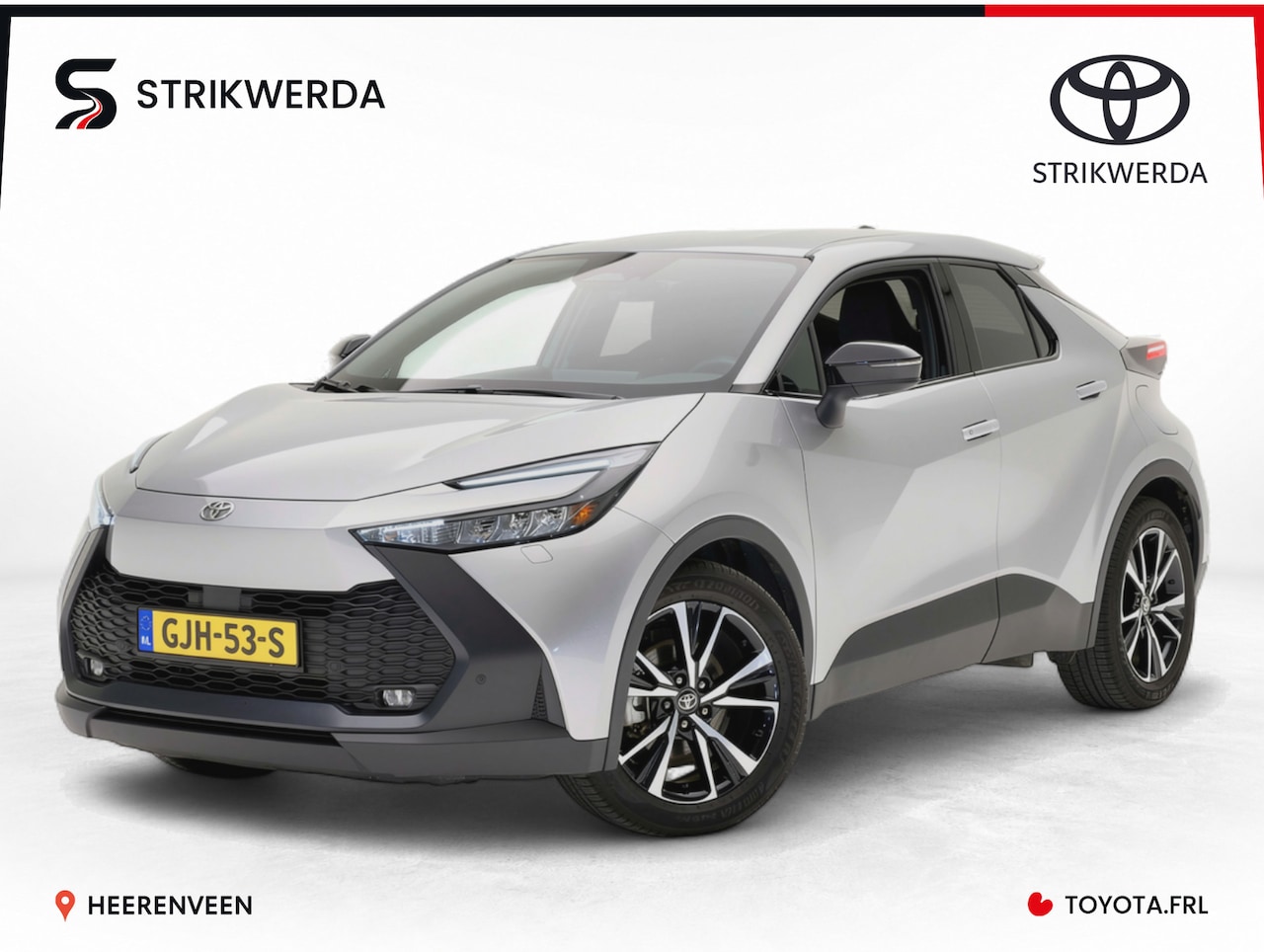 Toyota C-HR - 1.8 Hybrid 140 Dynamic | trekhaak | Stoelverwarming | LED | Keyless | BSM | - AutoWereld.nl