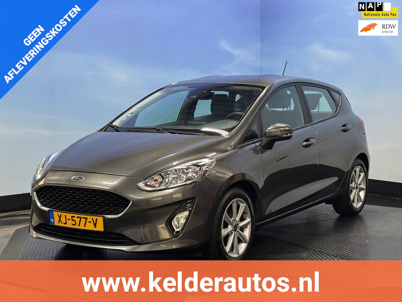 Ford Fiesta - 1.1 Navi | Bluetooth | Airco | Cruise | Lane departure |Trekhaak - AutoWereld.nl