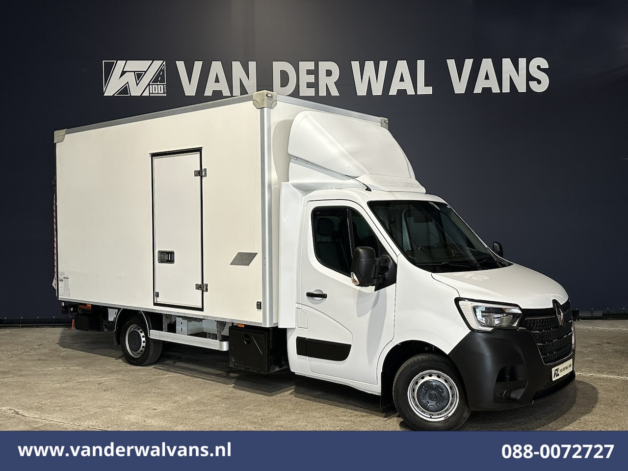 Renault Master - 2.3 dCi 164pk Bakwagen 230cm Hoog Laadklep Zijdeur Euro6 Airco | Camera | Cruisecontrol Bi - AutoWereld.nl