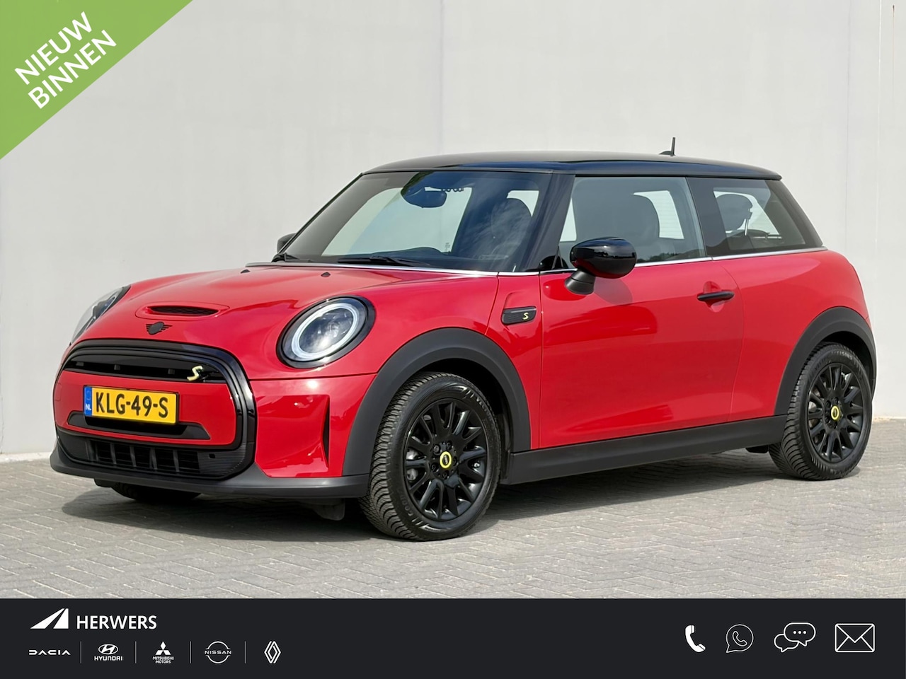 MINI Electric - Classic 33 kWh / SOH 100% / All Season banden / Apple Carplay/Android Auto / Navigatie / S - AutoWereld.nl