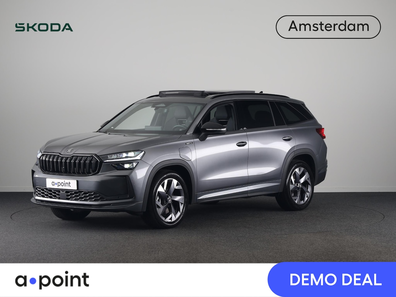 Skoda Kodiaq - 1.5 TSI PHEV 204pk Sportline Business | DCC | Panoramadak | Elektrische stoelen | Comfort - AutoWereld.nl