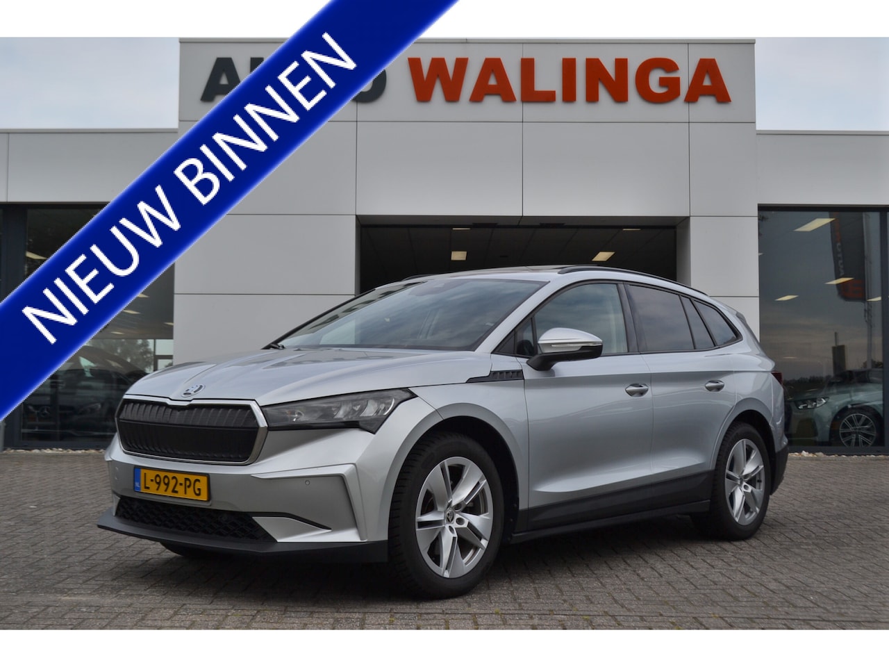 Skoda Enyaq iV - 60 SOH 91.38% Panoramadak | Achteruitrijcamera | Head Up | Leyless | Cruise control adapti - AutoWereld.nl
