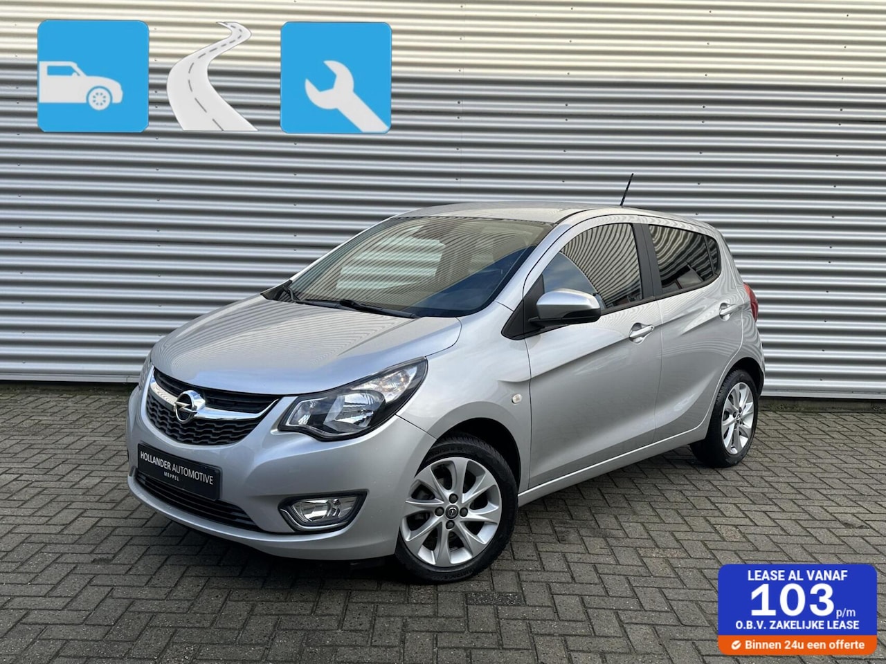 Opel Karl - 1.0 Innovation, Leder, Cruise, Rijlaan, Dealer/spe - AutoWereld.nl
