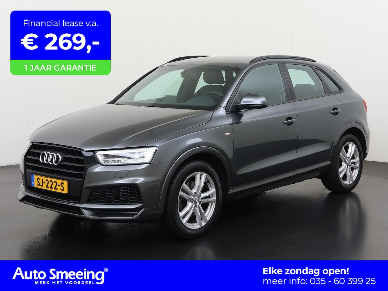 Audi Q3 - 1.4 TFSI S-Line Sport S-Tronic | Camera | Stoelverwarming | Navigatie | Zondag Open! - AutoWereld.nl