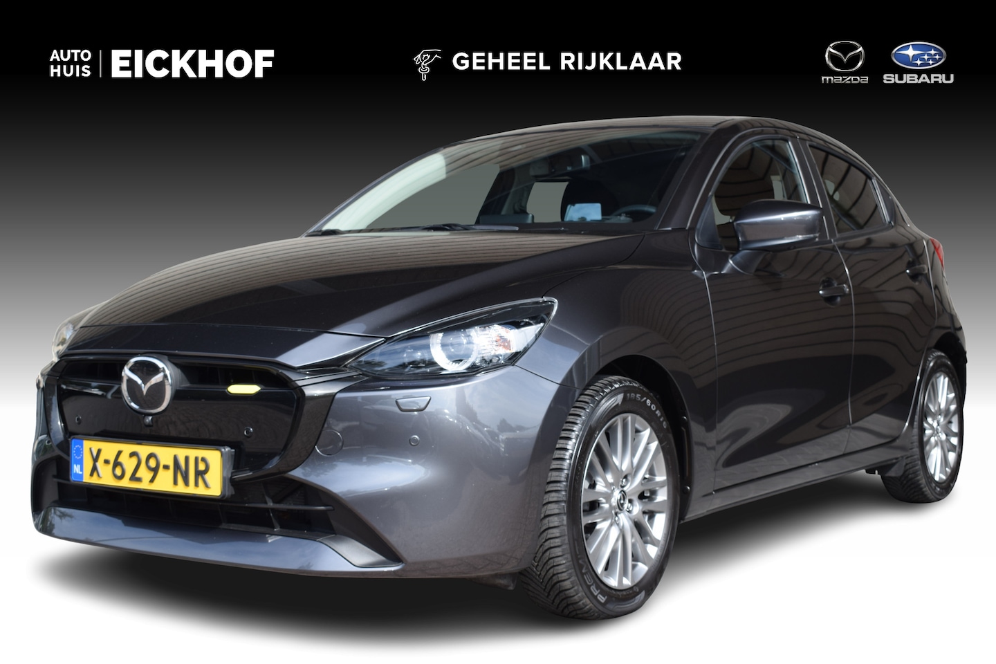 Mazda 2 - 1.5 SkyActiv-G 90 Exclusive-Line - Driver Assistance Pack - All season banden - AutoWereld.nl