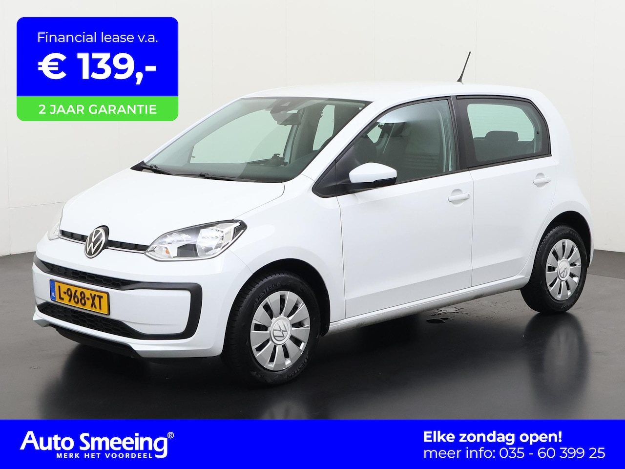 Volkswagen Up! - 1.0 | Airco | Bluetooth | Zondag Open! - AutoWereld.nl