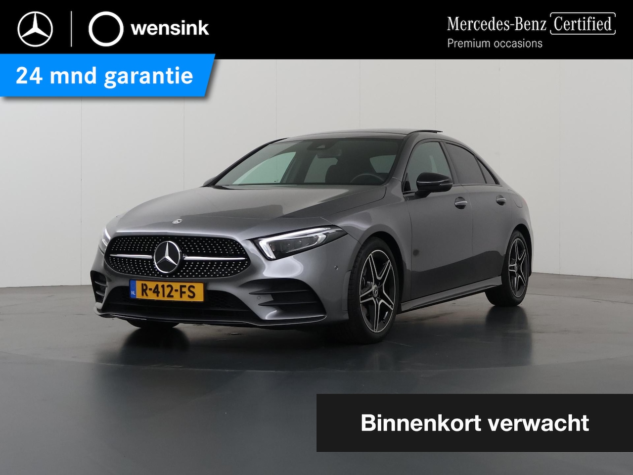 Mercedes-Benz A-klasse - 200 Business Solution AMG | Panoramadak | Night pakket | Stoelverwarming | Apple carplay | - AutoWereld.nl