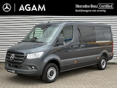 Mercedes-Benz Sprinter - 317 CDI L2H1 Select Dubbele Cabine | 2x Schuifdeur | Navigatie Camera