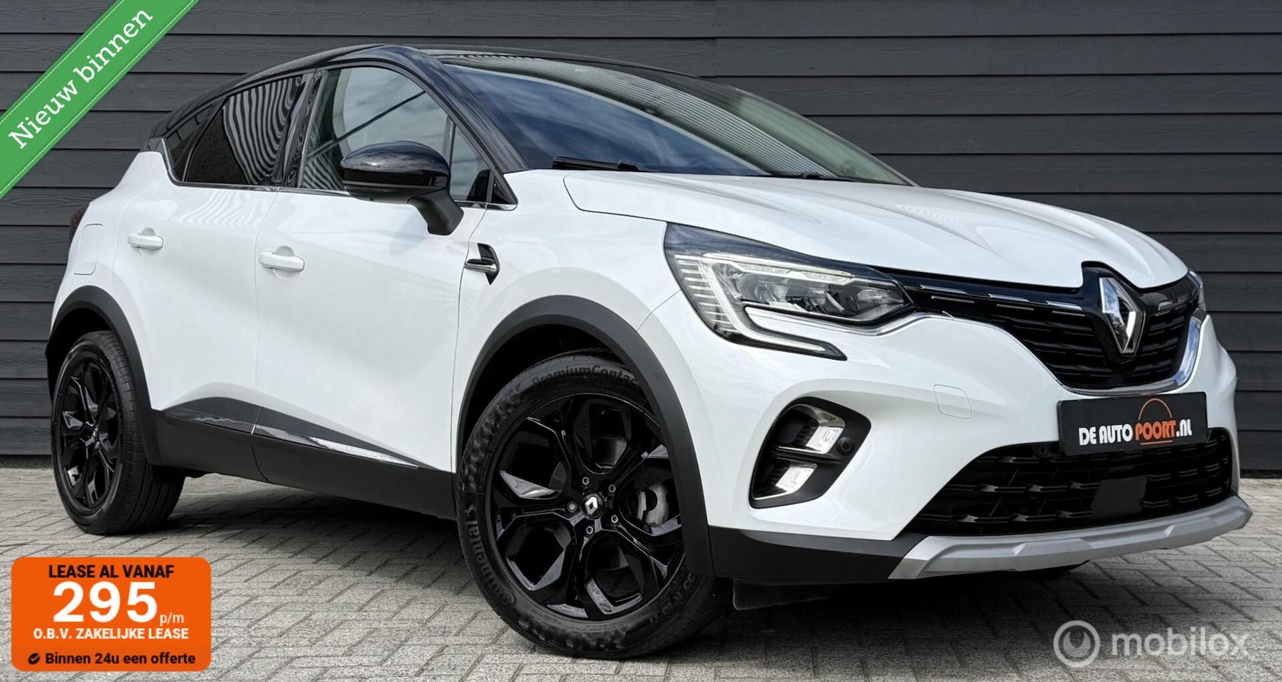 Renault Captur - 1.6 E-Tech Plug-in Hybrid 160 Intens Black Pack - AutoWereld.nl
