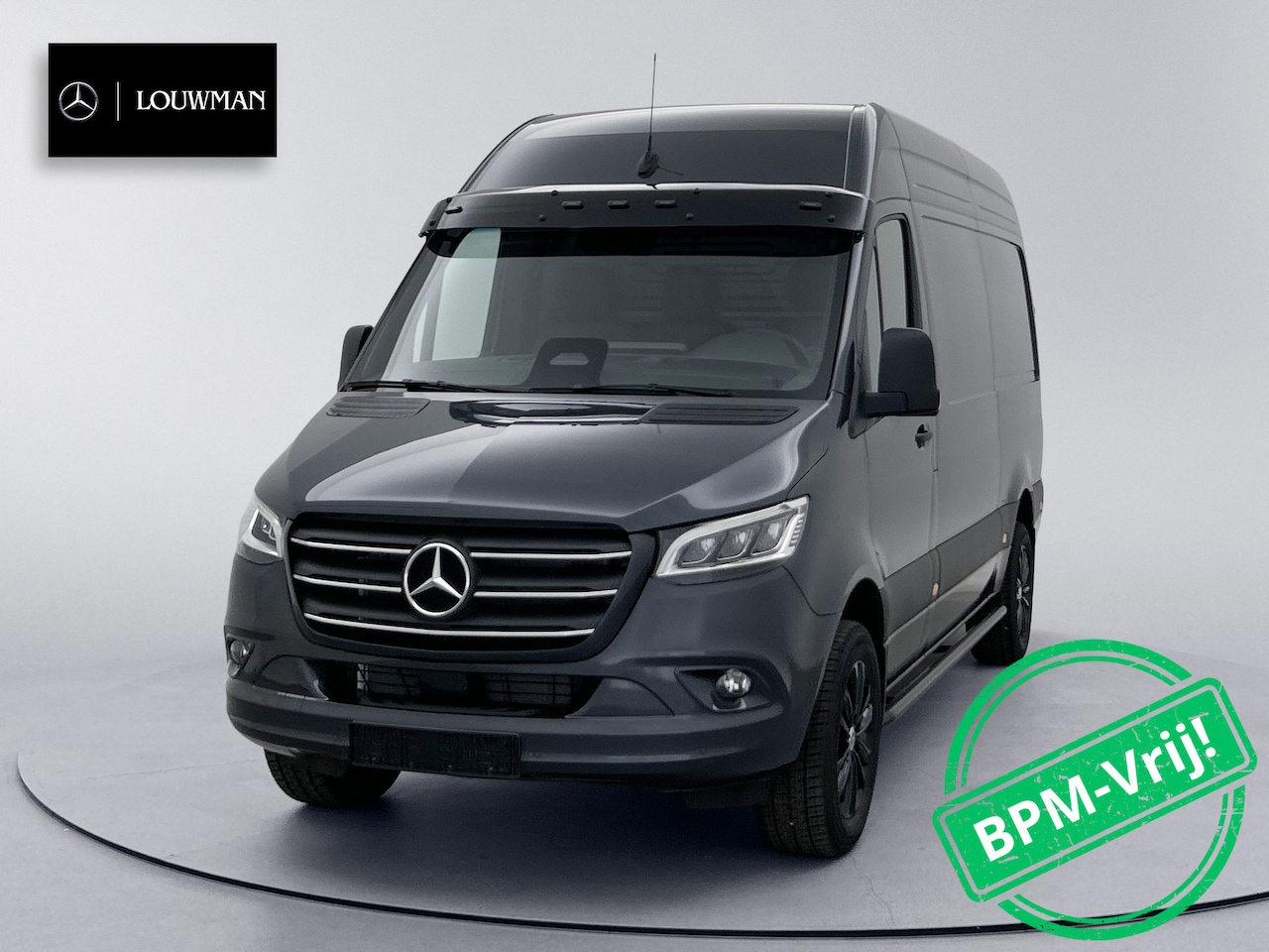 Mercedes-Benz Sprinter - 319 1.9 CDI L2H2 Select Louwman 30 jaar Editie (18inch, leder, zonneklep, buizen, vanstep) - AutoWereld.nl