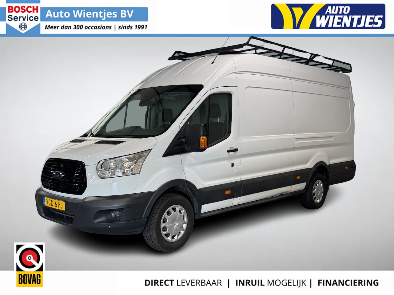 Ford Transit - 350 2.0 TDCI L3H2 | Trend 3-Pers | Airco | Cruise | Camera | Trekhaak - AutoWereld.nl