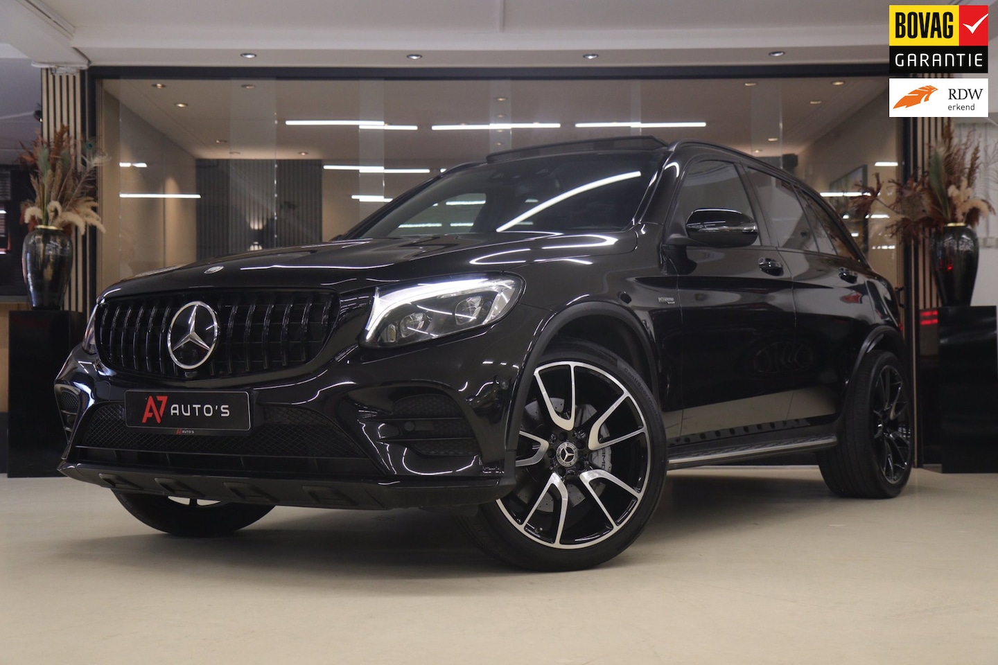 Mercedes-Benz GLC-klasse - AMG 43 4MATIC PANODAK/LANEASSIST/LUCHT/MEM/SFEER/VOL - AutoWereld.nl