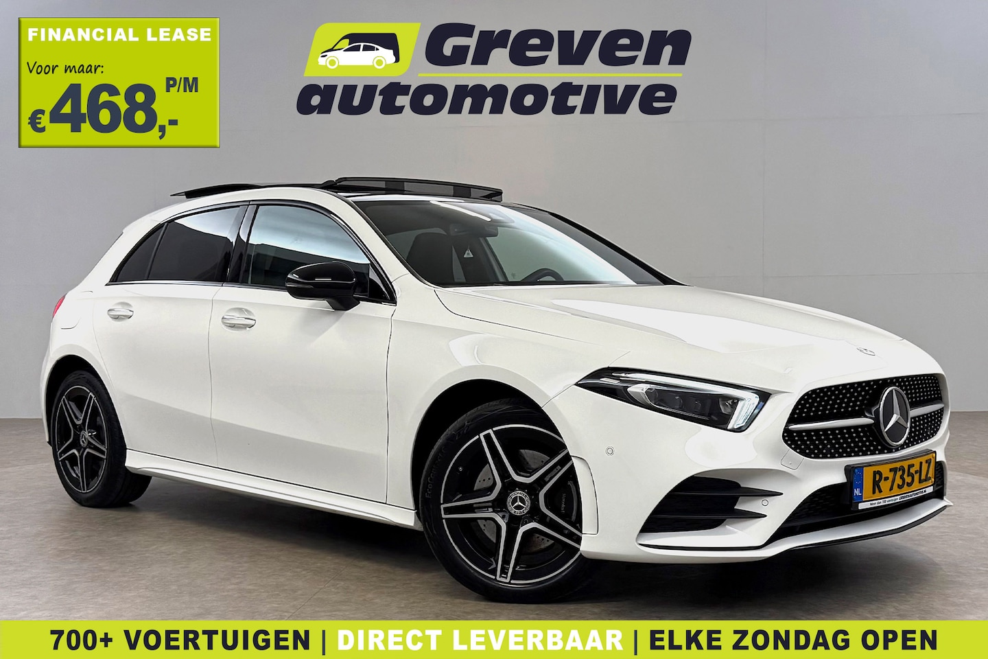 Mercedes-Benz A-klasse - 250 e AMG | Pano | Sfeer | Burmester | Camera | Virtual | Cruise | Keyless - AutoWereld.nl