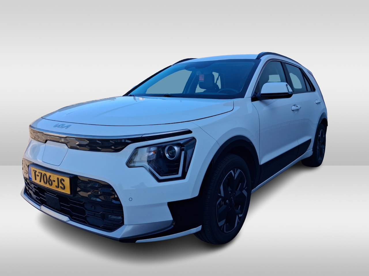 Kia Niro EV - DynamicLine 64.8 kWh / Camera / Half leder / Keyless / 17'' / Apple CarPlay / DAB / ACC / - AutoWereld.nl
