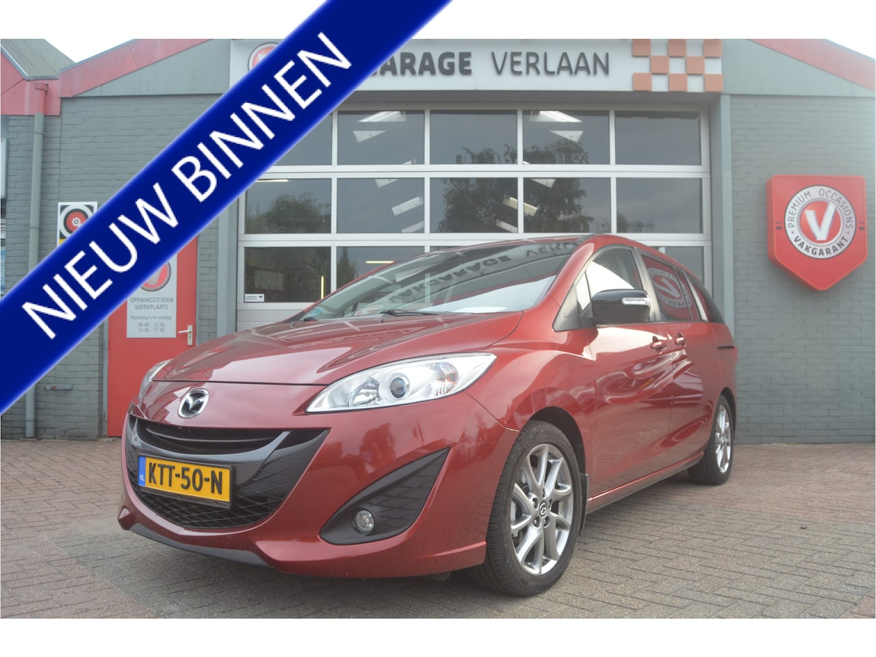 Mazda 5 - 2.0 Silver E 12 mnd. gar.trekhaak nav. camera. - AutoWereld.nl