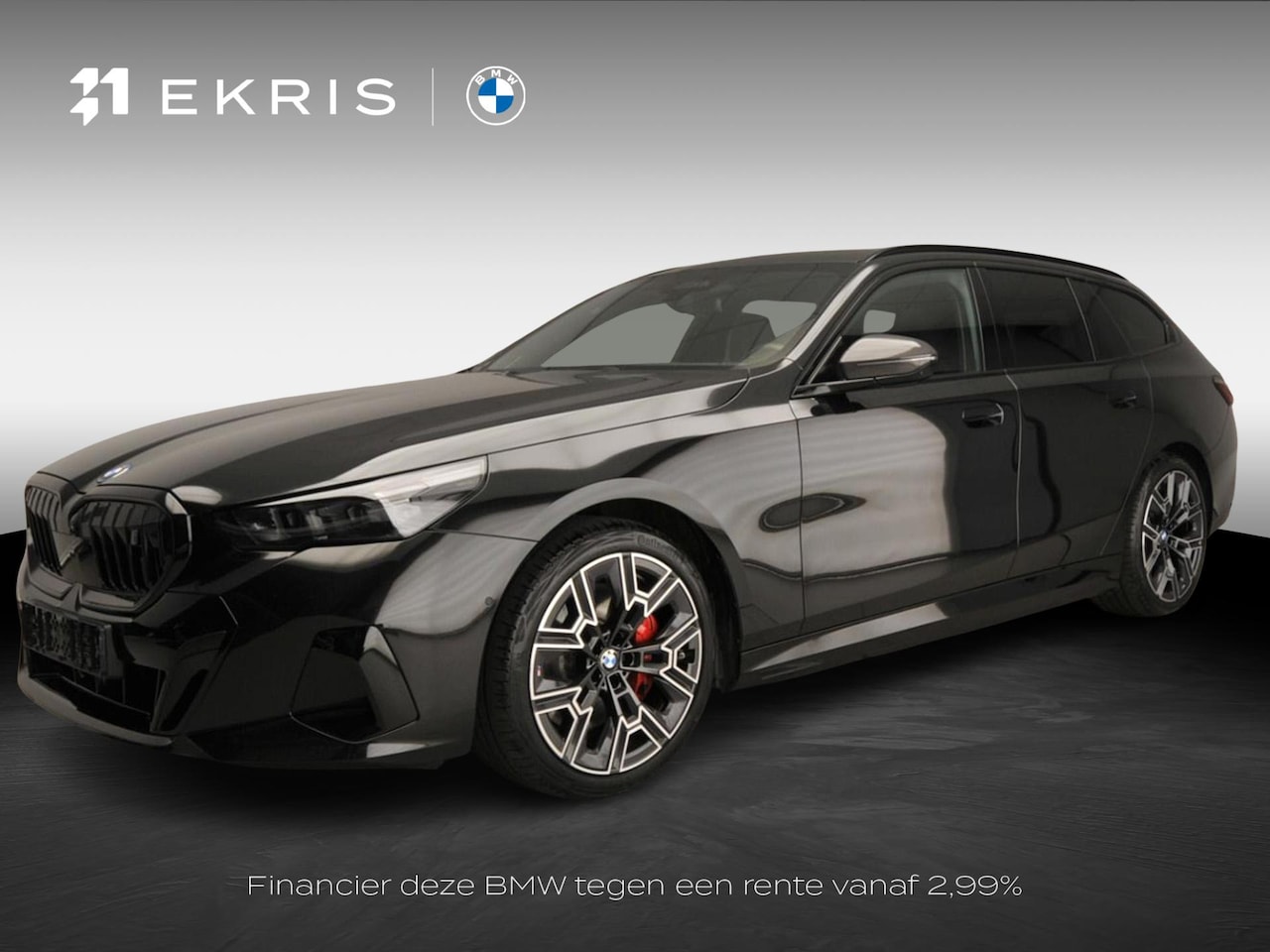 BMW i5 Touring - xDrive40 | M-Sportpakket | LED | Leder | HUD | Active cruise | Panoramadak | Trekhaak | M- - AutoWereld.nl
