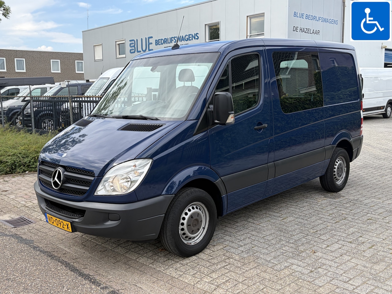 Mercedes-Benz Sprinter - 210 2.2 CDI E5 L1H1 Rolstoelbus zelfrijder Spacedrive ministuur B&S ombouw - AutoWereld.nl