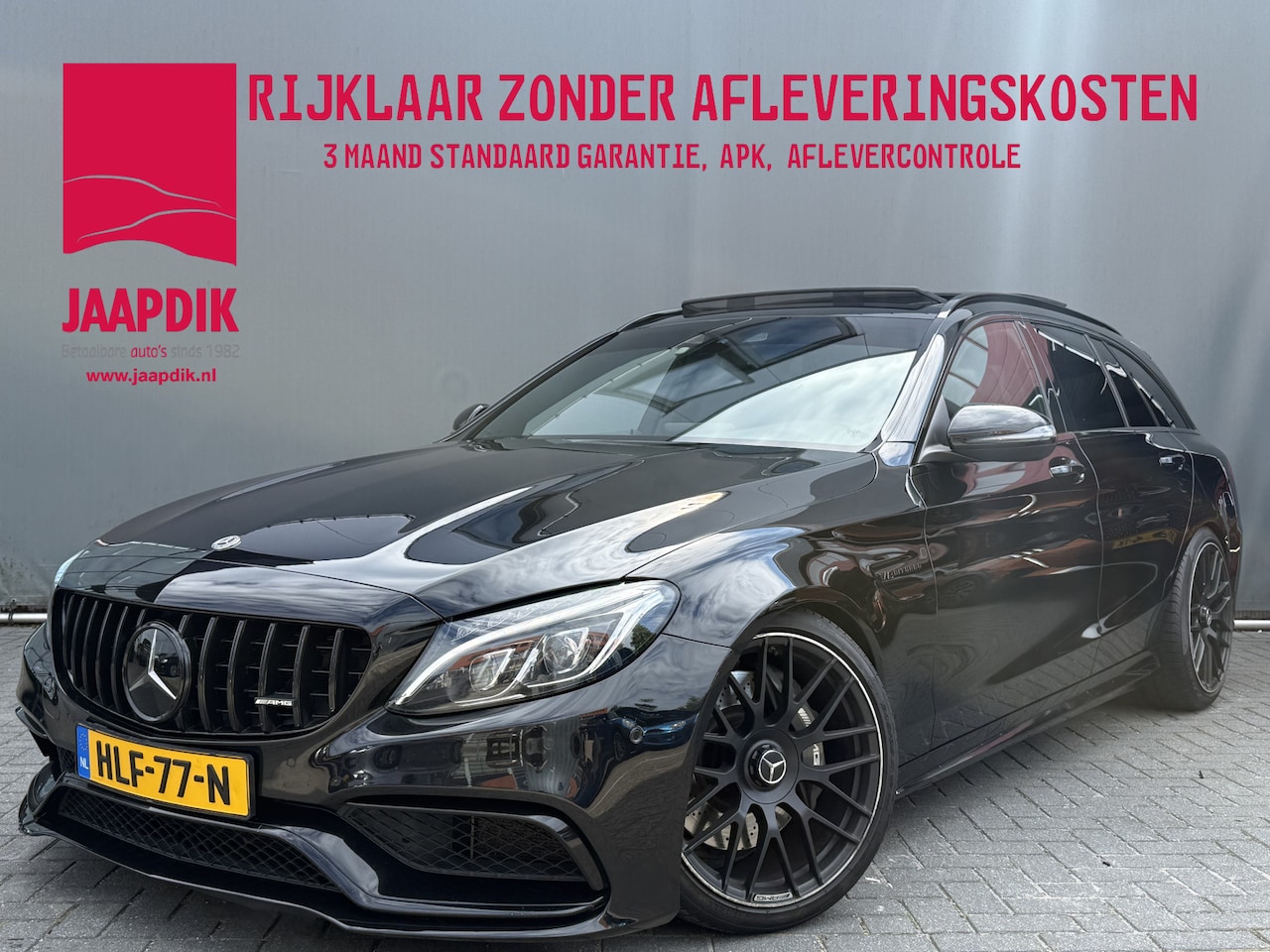 Mercedes-Benz C-klasse Estate - 63-AMG BWJ 2017 | 476 PK | BURMESTER | PANO | ADAPT. CRUISE | AUTO PILOT | MULTIBEAM | HUD - AutoWereld.nl