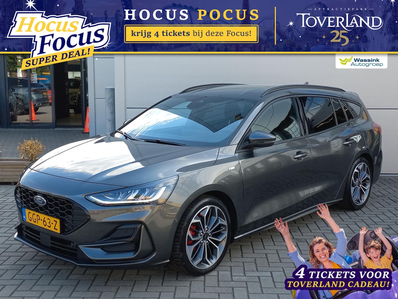 Ford Focus Wagon - 1.0T 155pk Hybrid ST Line X Automaat | Trekhaak (1500kg) | Climate control | Navigatie | W - AutoWereld.nl