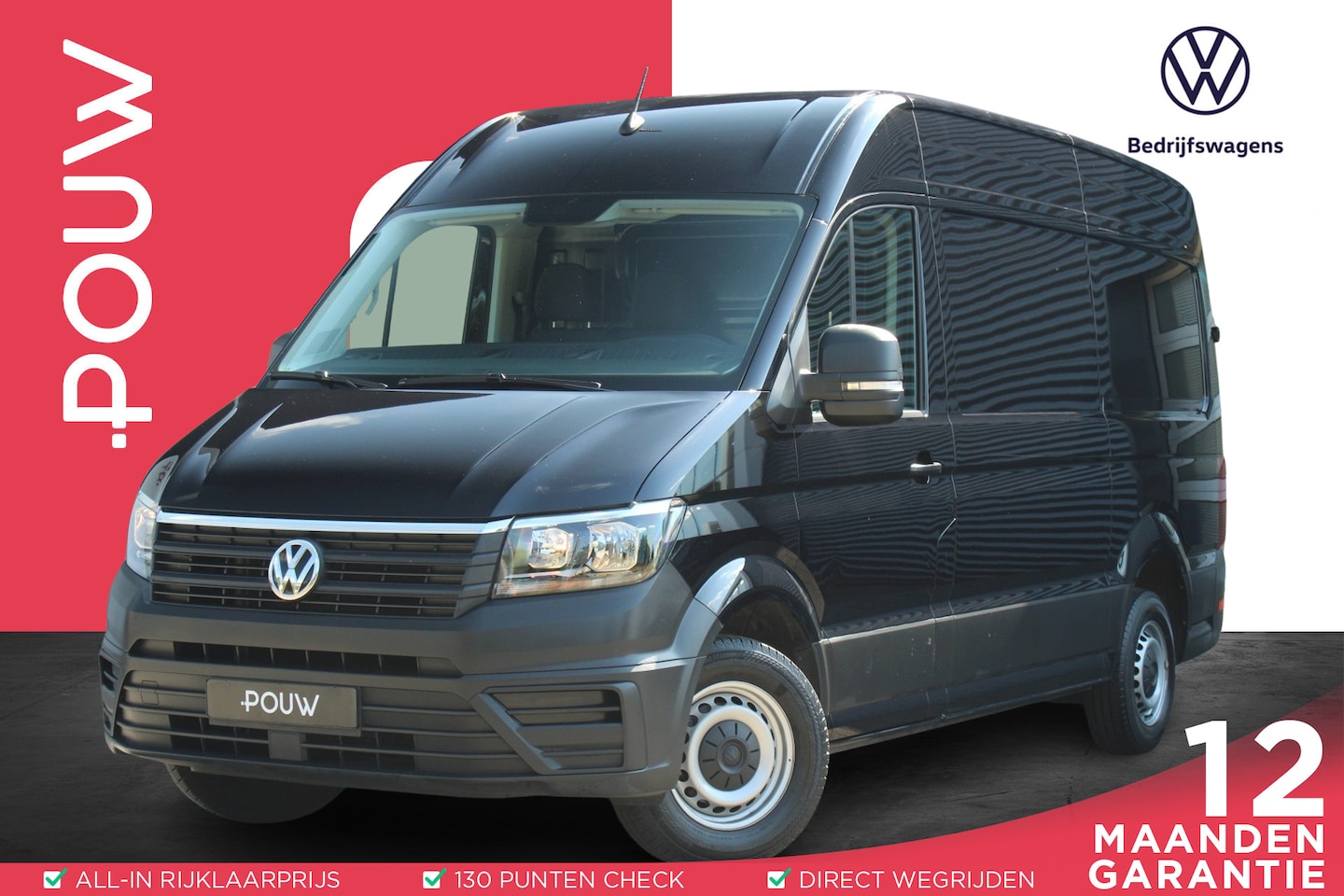 Volkswagen Crafter - 30 2.0 TDI 102pk L3H2 | Achteruitrijcamera | Cruise Control | Comfortstoel | Airco | Apple - AutoWereld.nl