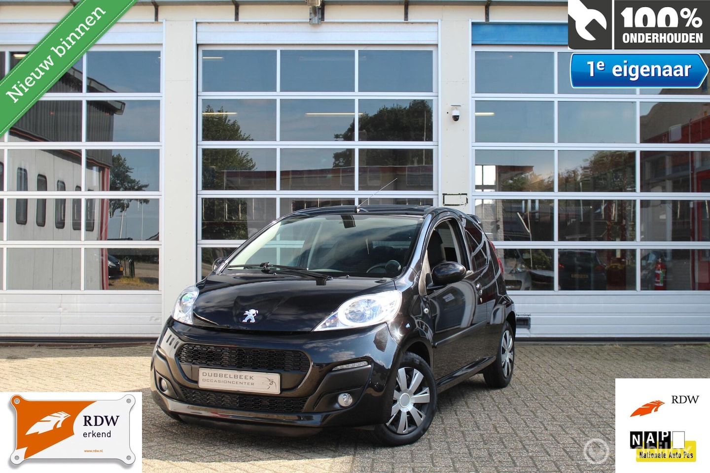 Peugeot 107 - 1.0-12V 3-Drs Facelift Model *AUTOMAAT* *Active-Sport-Exclusive* *Ledverlichting* *Aircond - AutoWereld.nl