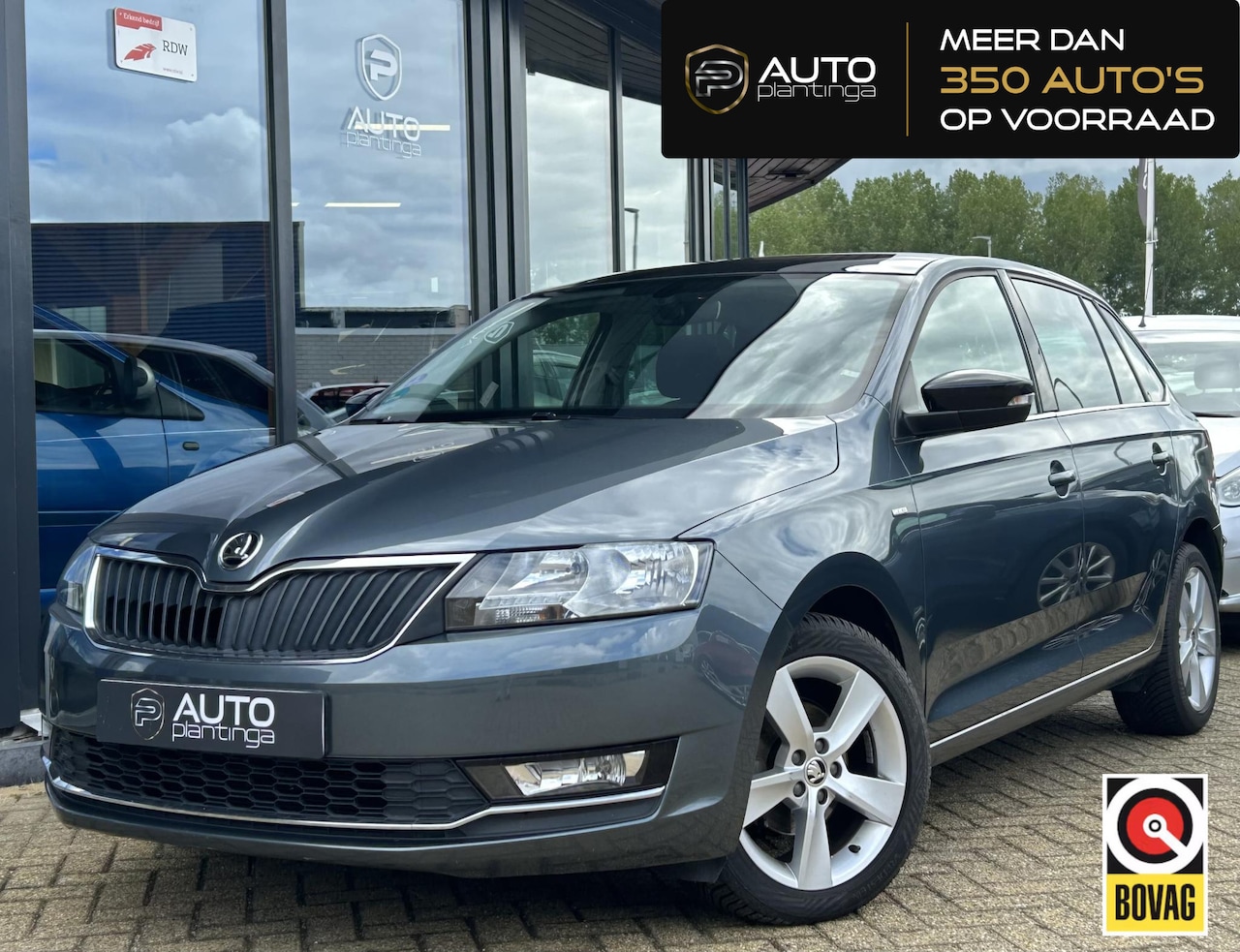 Skoda Rapid Spaceback - 1.0 TSI Greentech Clever 95PK | ZEER NETTE STAAT | NL AUTO | NAP | Panoramadak | Stoelverw - AutoWereld.nl