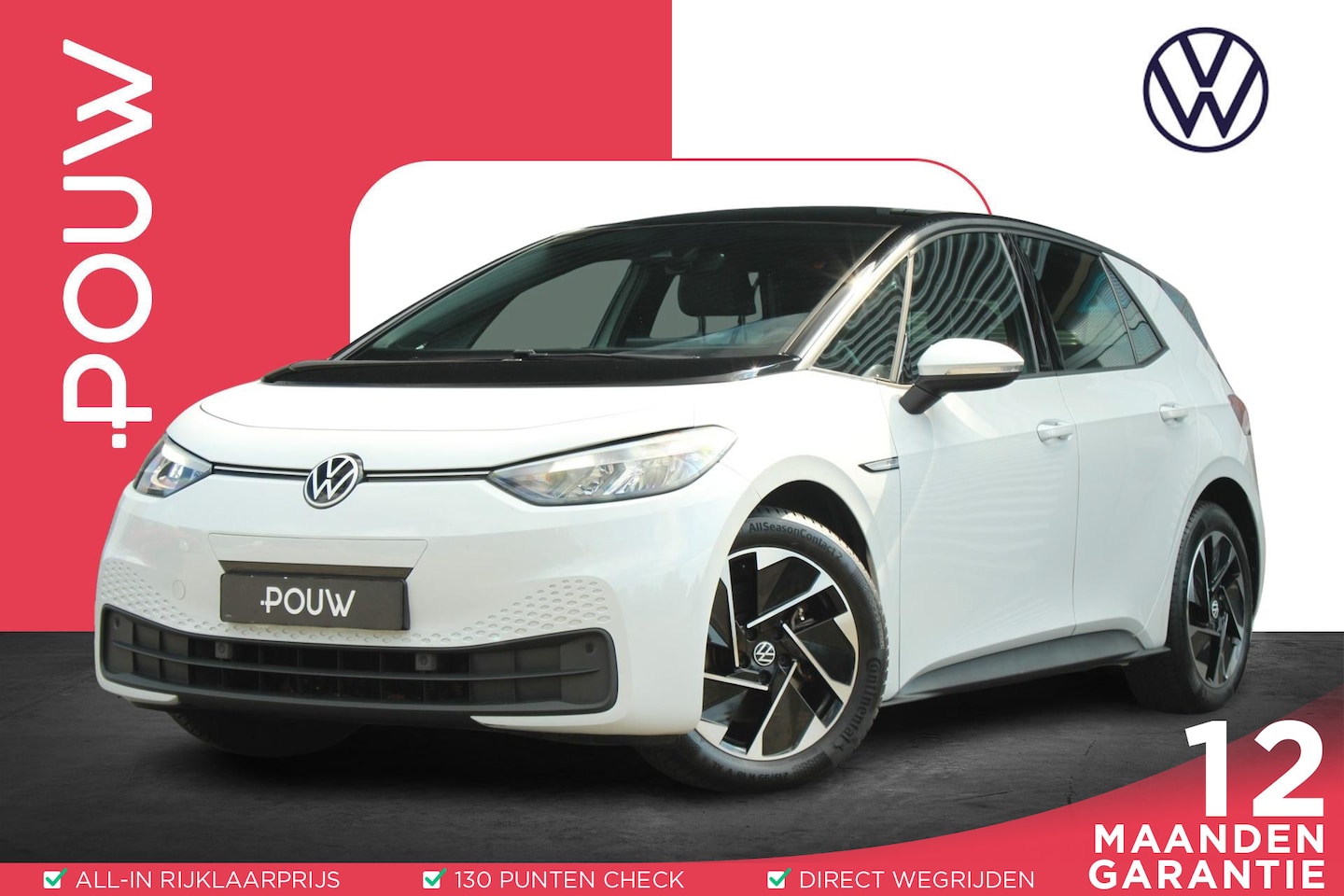 Volkswagen ID.3 - 204pk Pro 58 kWh Performance | SoH 94% | Allseasonbanden | Stoel-& Stuurverwarming - AutoWereld.nl