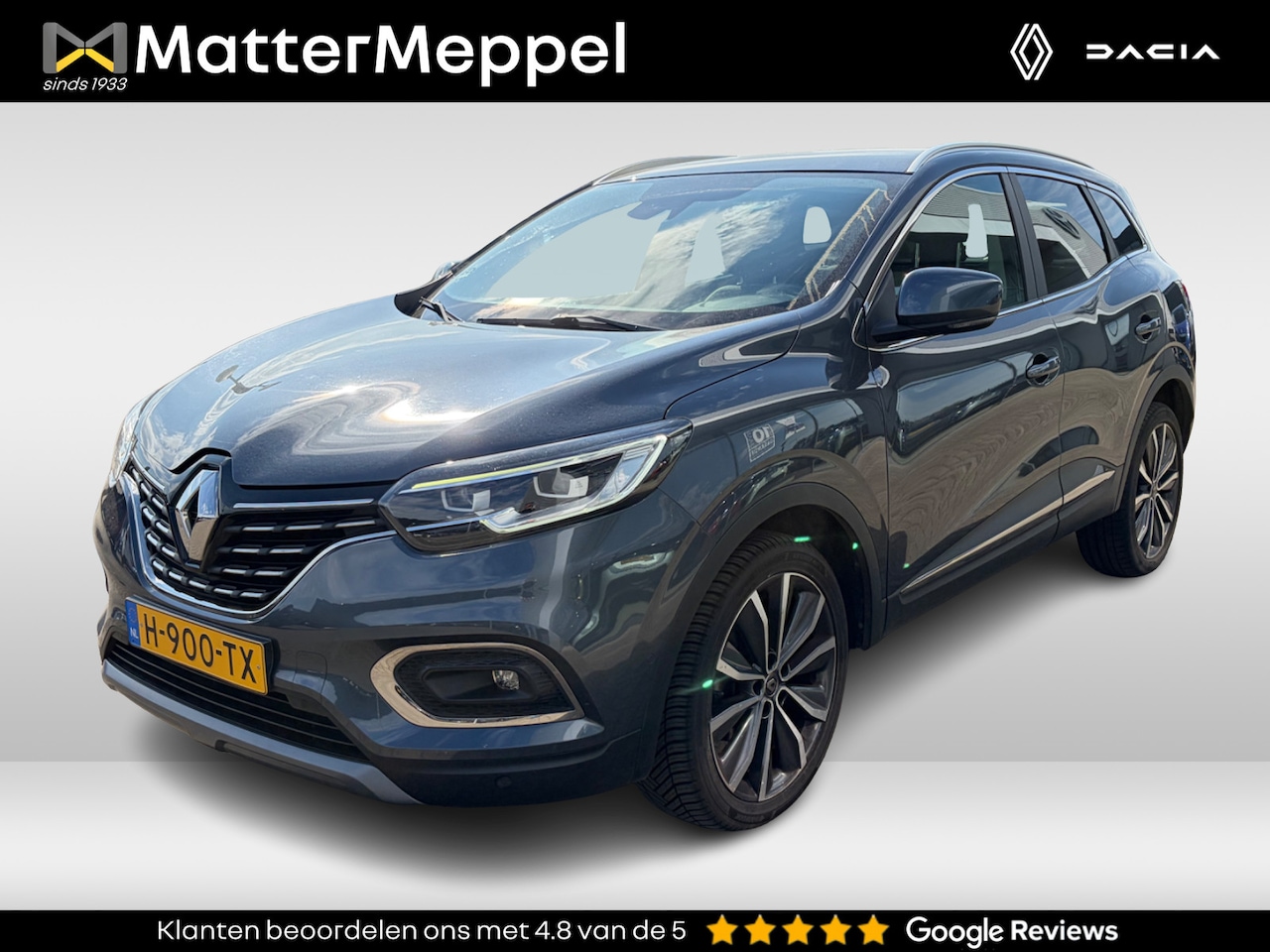Renault Kadjar - 1.3 TCe 140 EDC Intens | Leer | Trekhaak | Stoelverwarming | Dodehoek | Elektrische Stoele - AutoWereld.nl