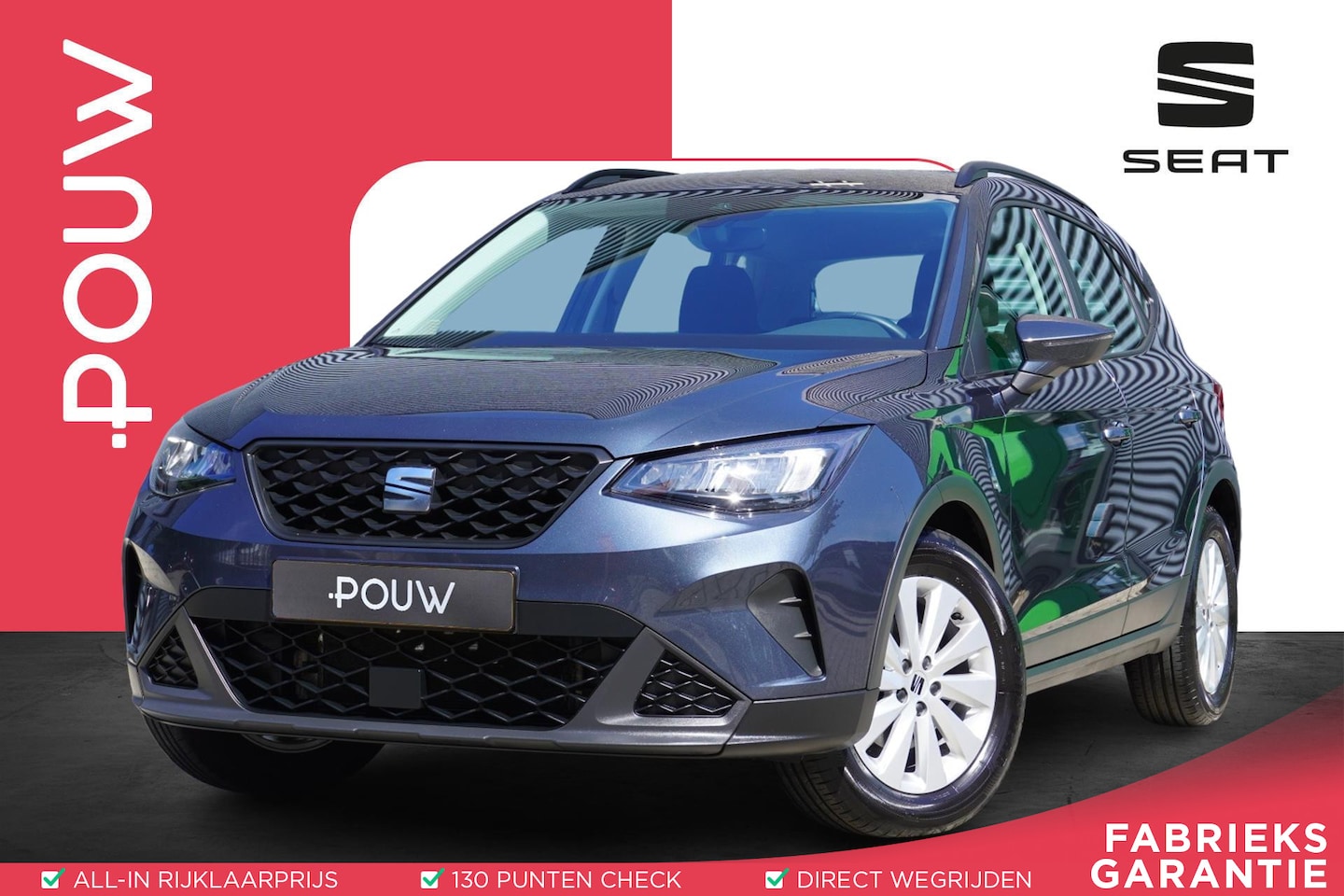 SEAT Arona - 1.0 EcoTSI 95pk Style | Climatronic | FullLink | PDC Achter - AutoWereld.nl